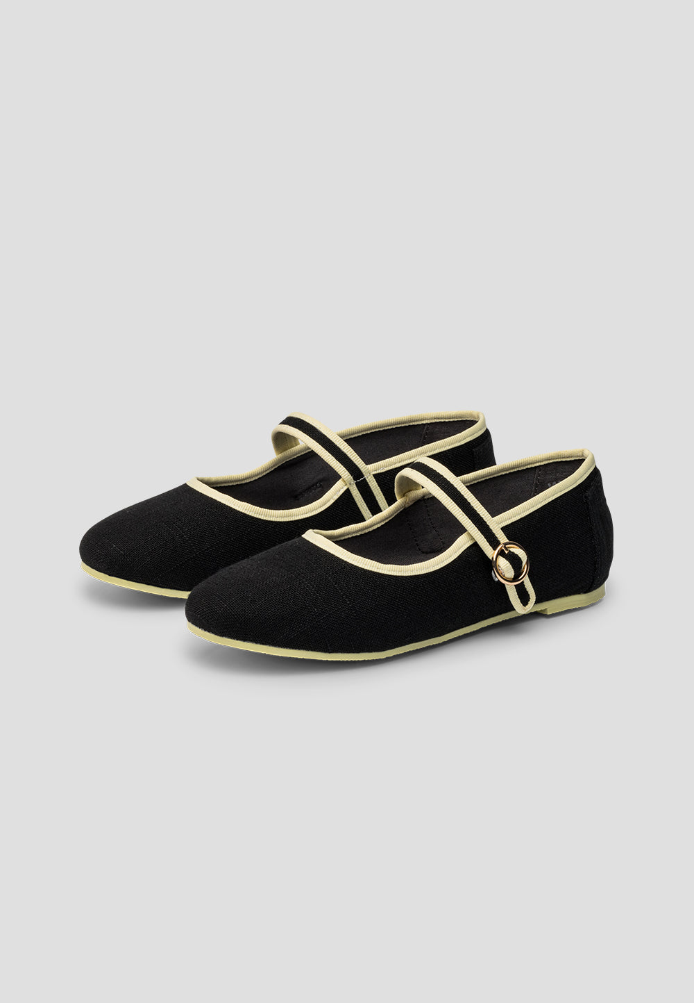 paez MARY JANE LINEN BLACK Ofertas de temporada