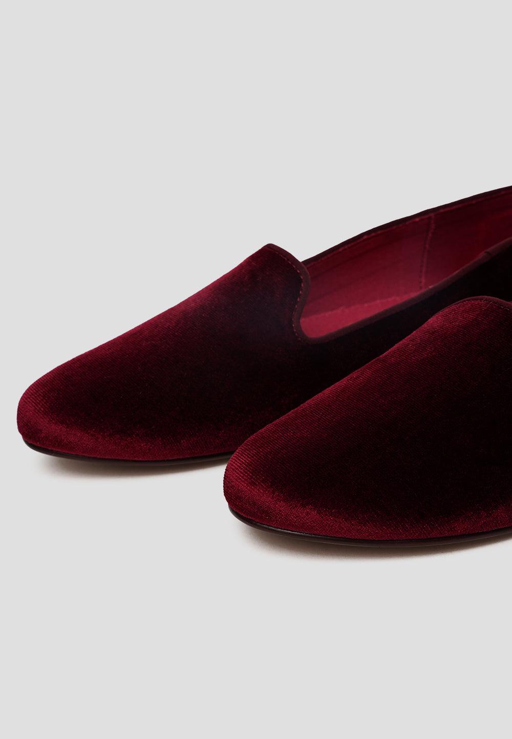 paez SLIPPER VELVET BURGUNDY Últimos 2 días