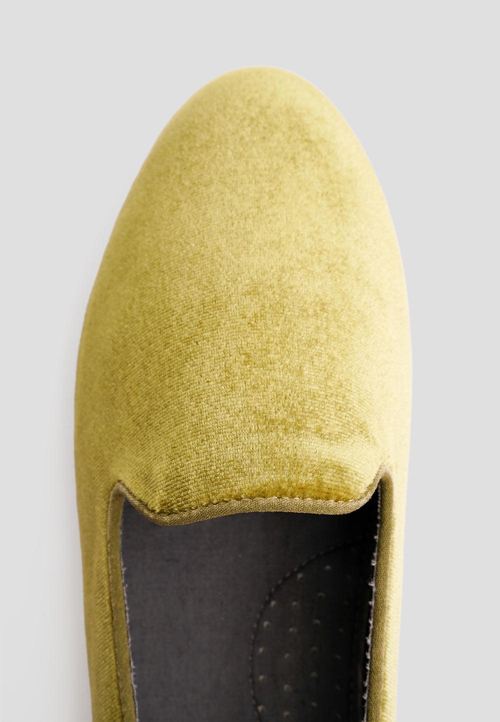 paez SLIPPER VELVET SYCAMORE GREEN Precio de fábrica