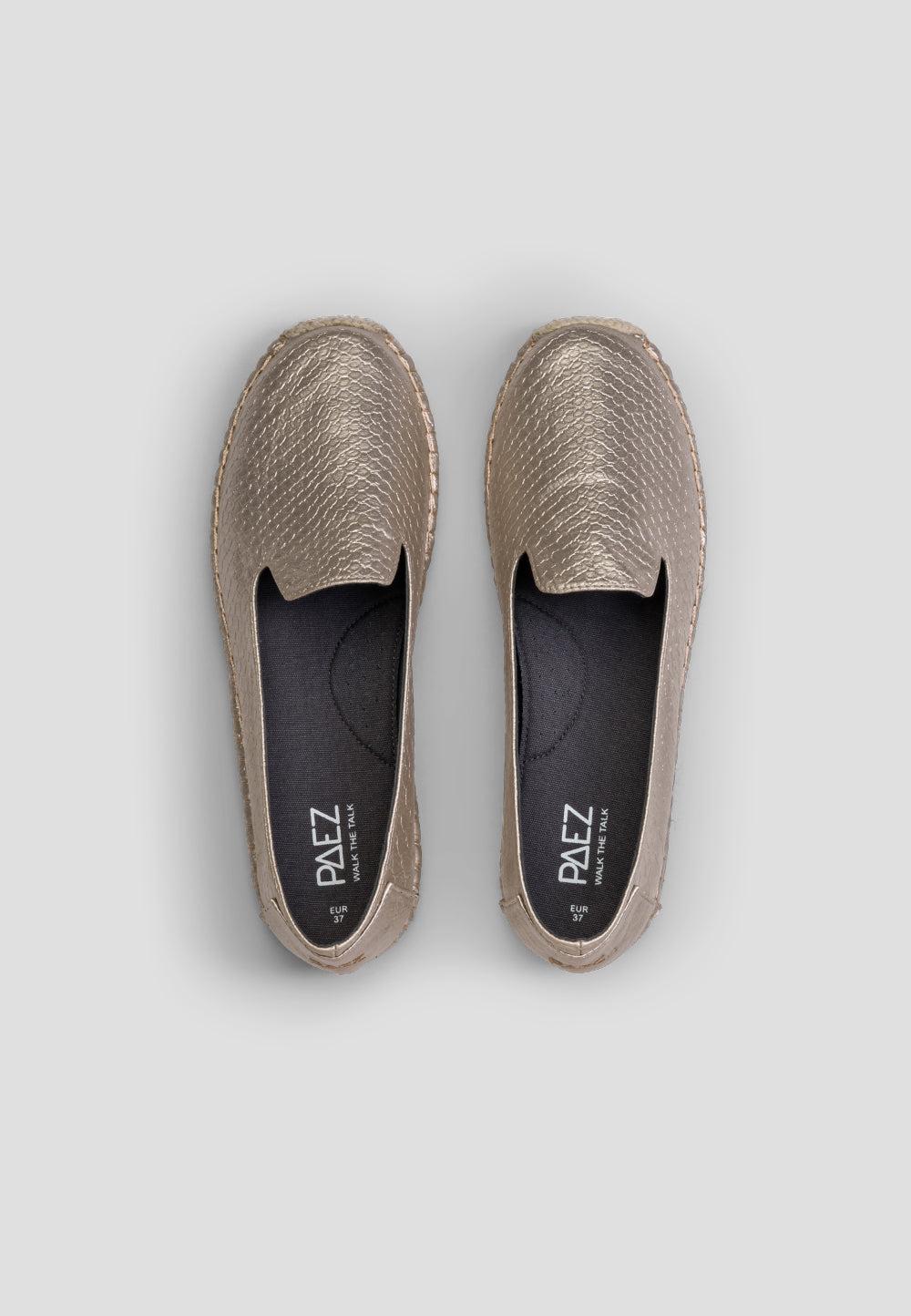 paez MOC VEGAN LEATHER SNAKE GOLD Superdescuento