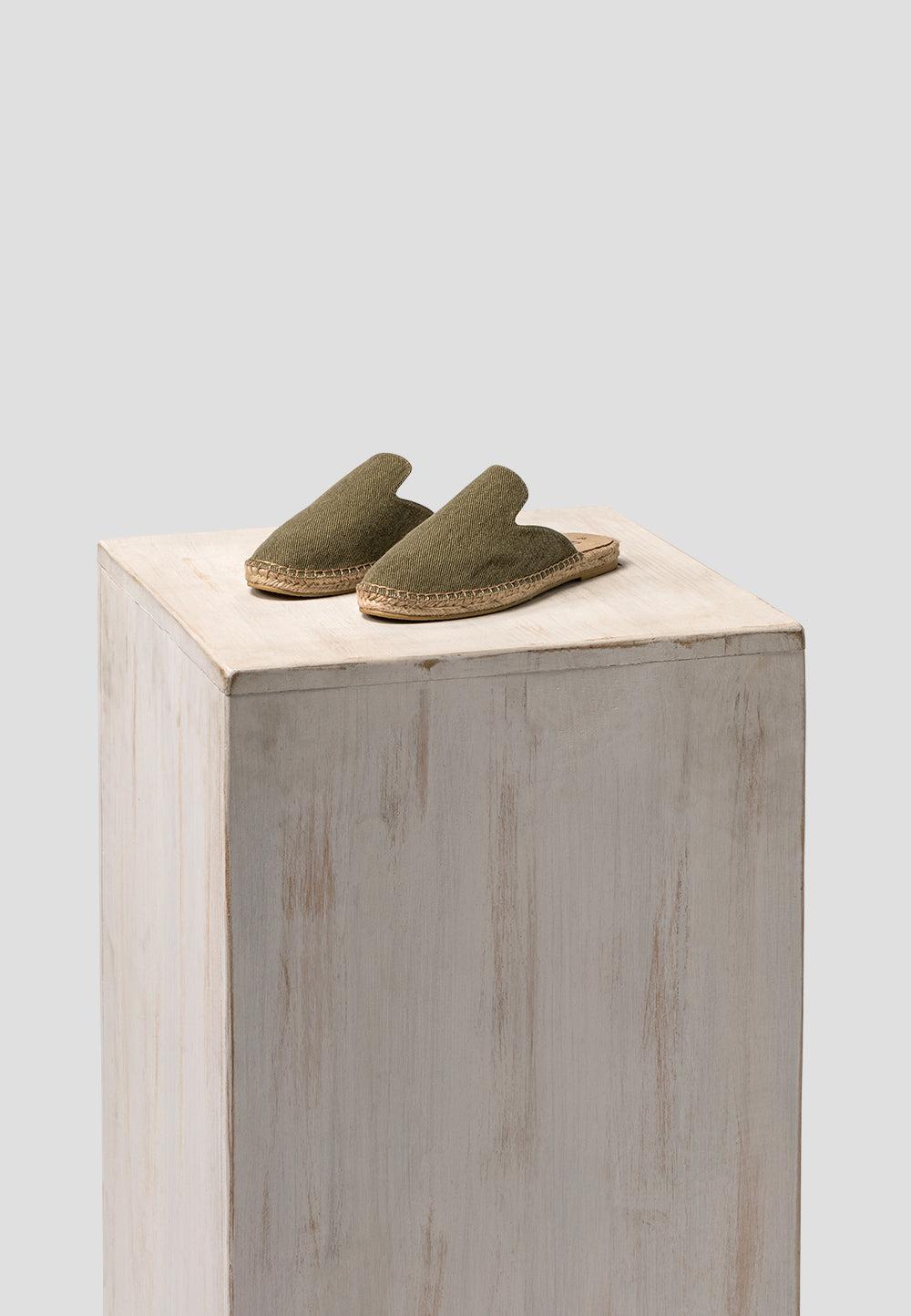 paez MULE KHAKI En oferta