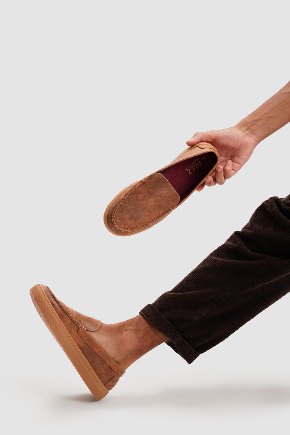 paez LOAFER MICROFIBER NAPA CAMEL Oferta exclusiva