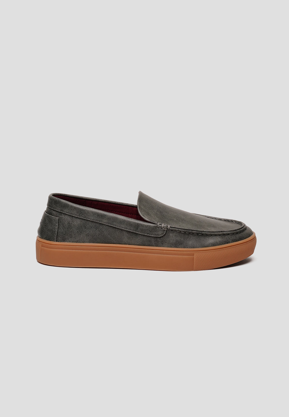 paez LOAFER VEGAN SUEDE PEWTER GREY Última moda