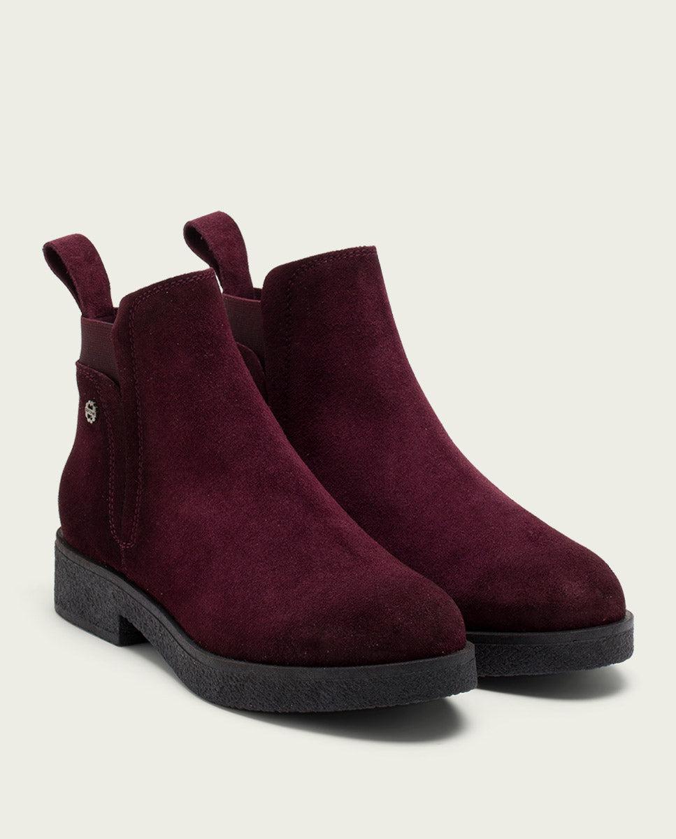porronet BOTINES DE PIEL BURDEOS CON ELÁSTICOS DALIA Últimos 2 días