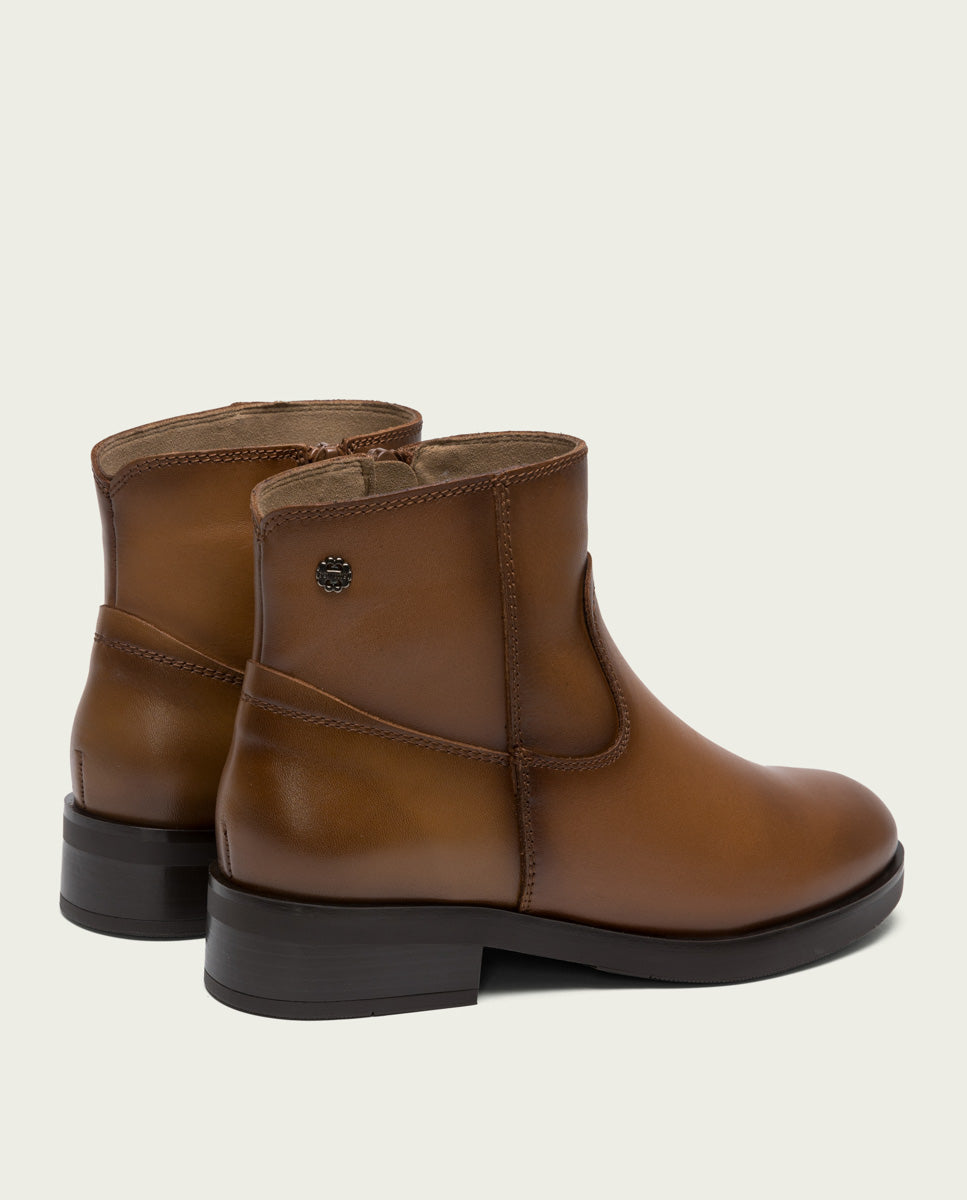 porronet BOTINES DE PIEL CUERO CON CREMALLERA EINES Grandes ahorros