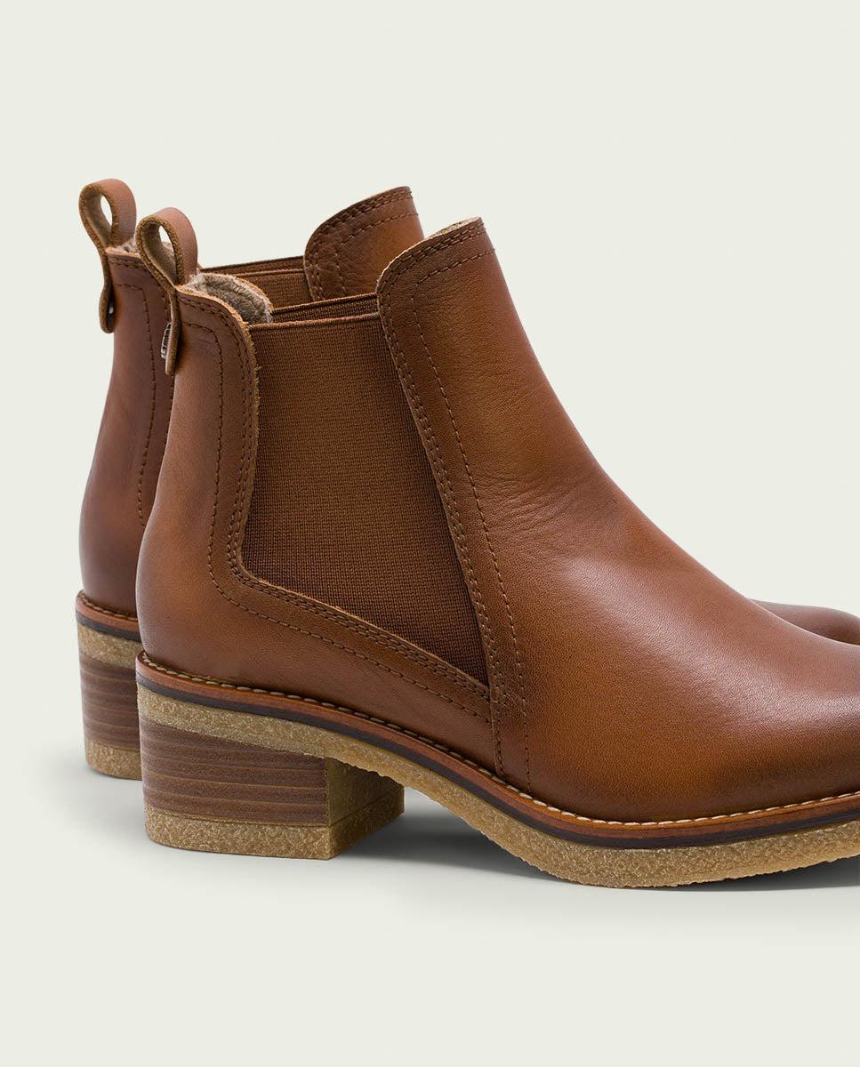 porronet BOTINES DE PIEL CUERO CON ELÁSTICOS GIANNINA En línea