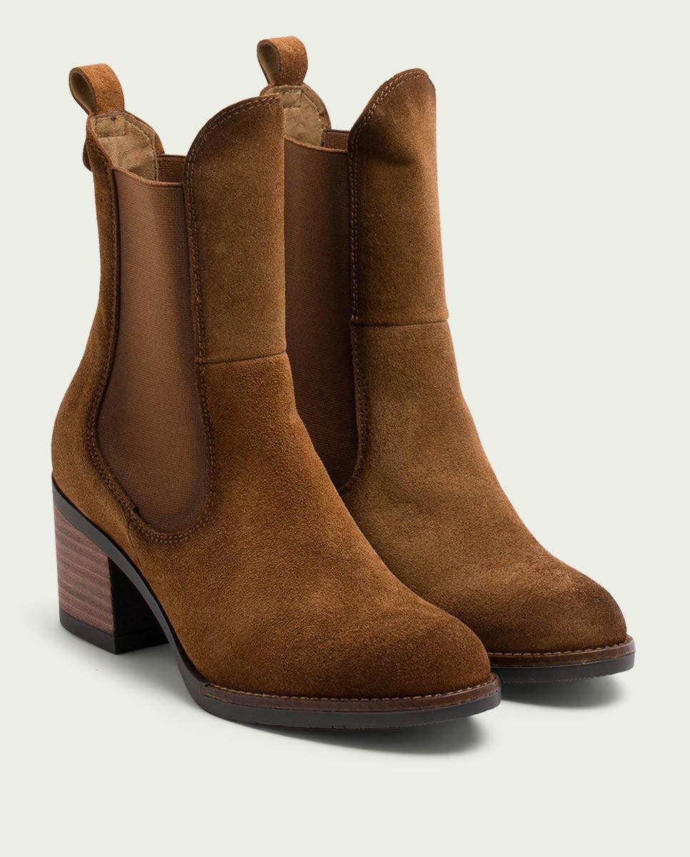 porronet BOTINES DE PIEL CUERO CON ELÁSTICOS JANA Envío gratis