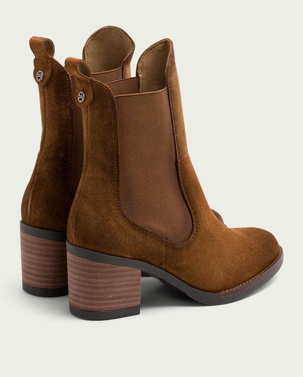 porronet BOTINES DE PIEL CUERO CON ELÁSTICOS JANA Envío gratis