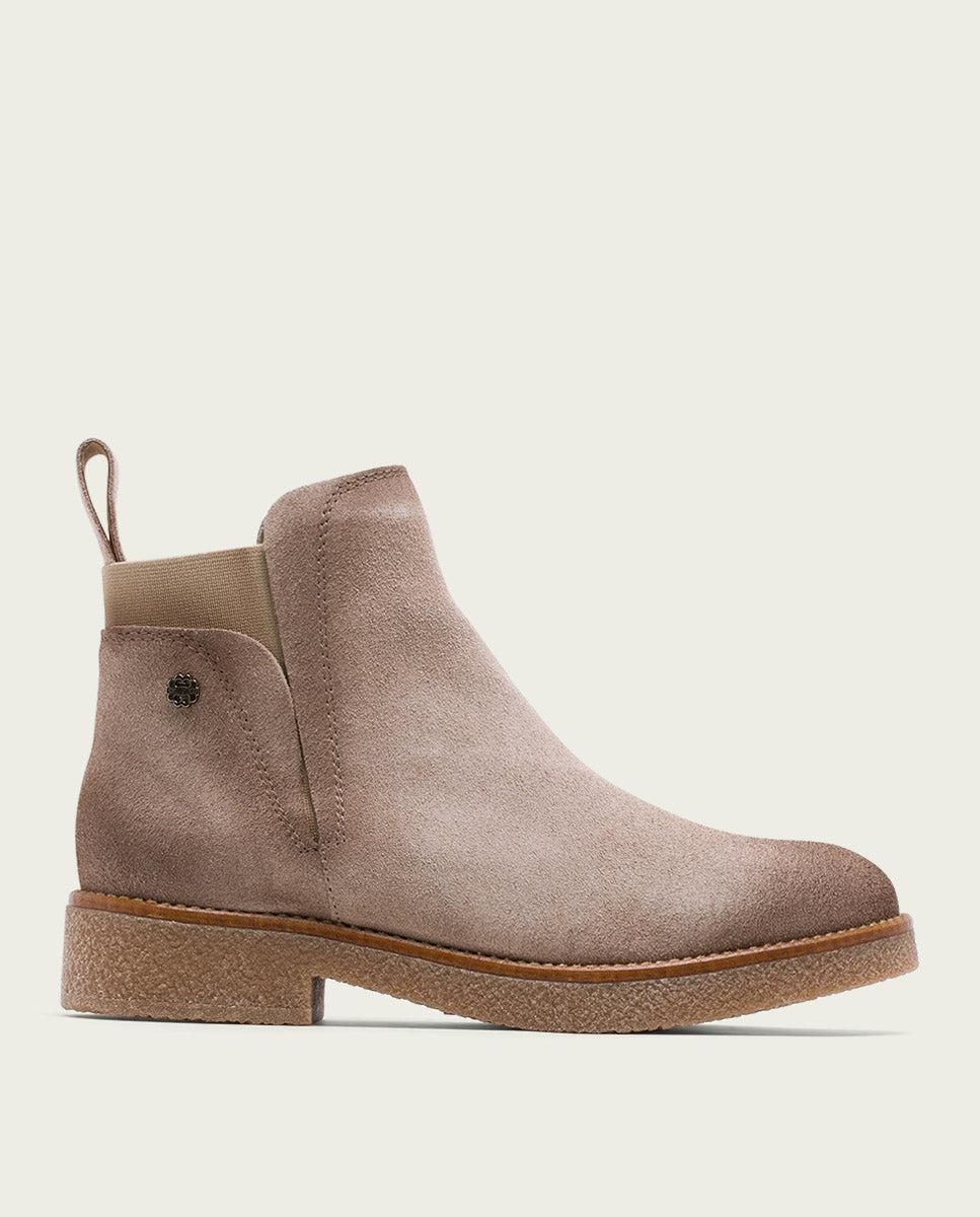 porronet BOTINES DE PIEL ARENA CON ELÁSTICOS DALIA Promoción por tiempo limitado