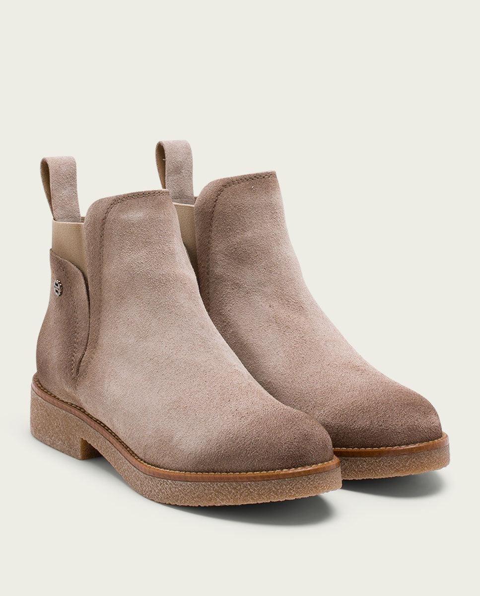 porronet BOTINES DE PIEL ARENA CON ELÁSTICOS DALIA Promoción por tiempo limitado