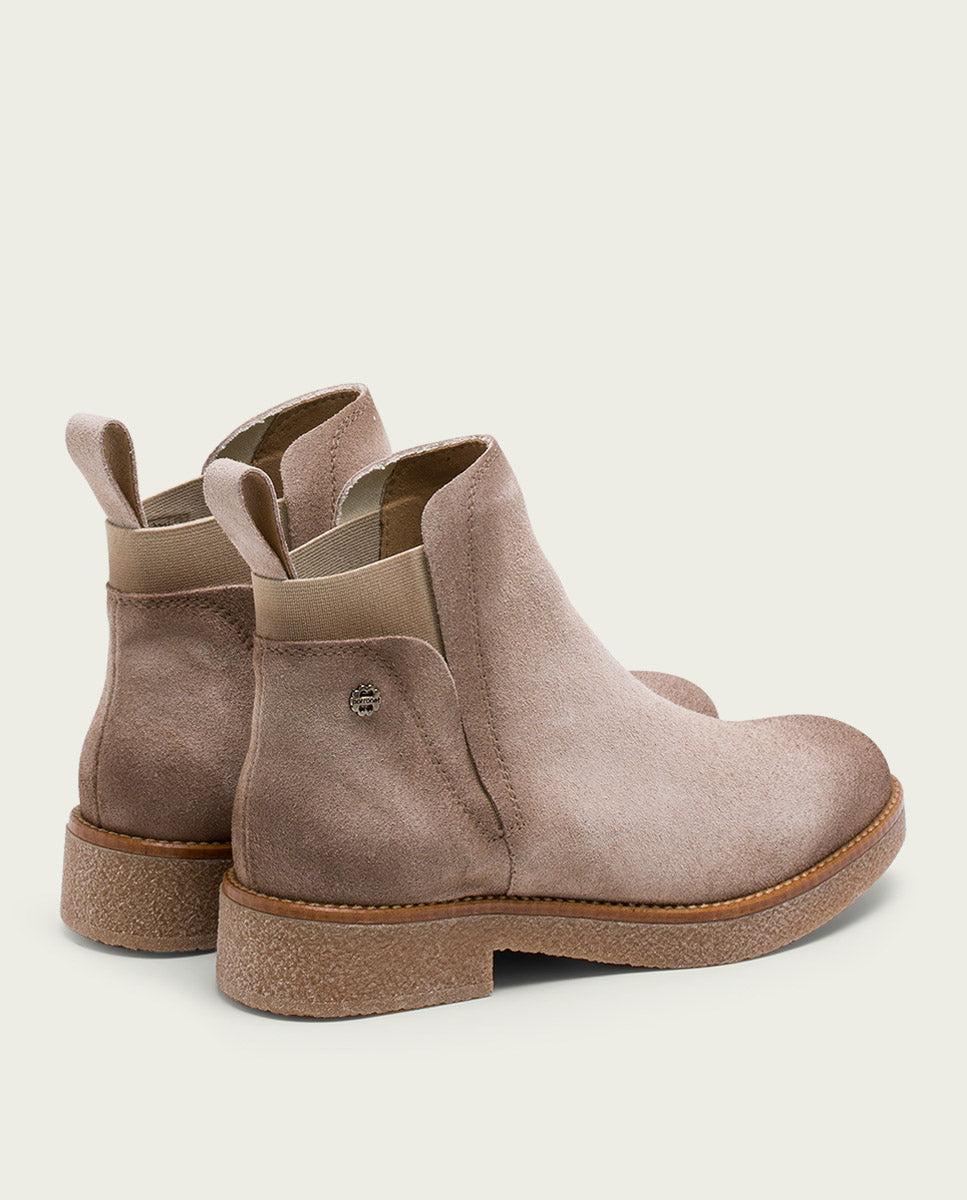 porronet BOTINES DE PIEL ARENA CON ELÁSTICOS DALIA Promoción por tiempo limitado