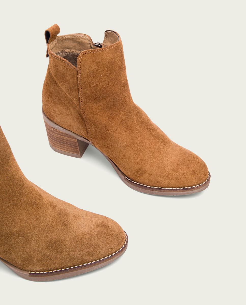 porronet BOTINES DE TACÓN CUERO CON CREMALLERA NERY Rebajas de fin de temporada