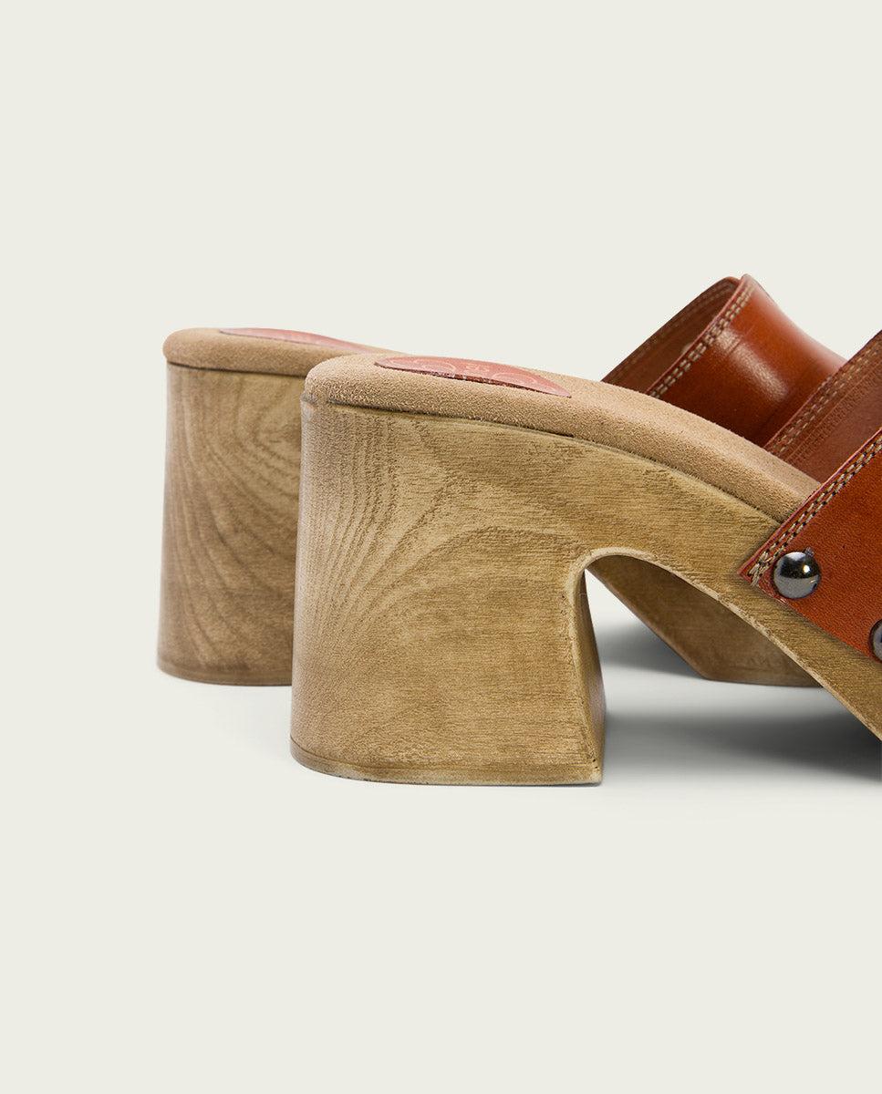 porronet SANDALIA TACON MEDIO PIEL CUERO MERYL Oferta exclusiva