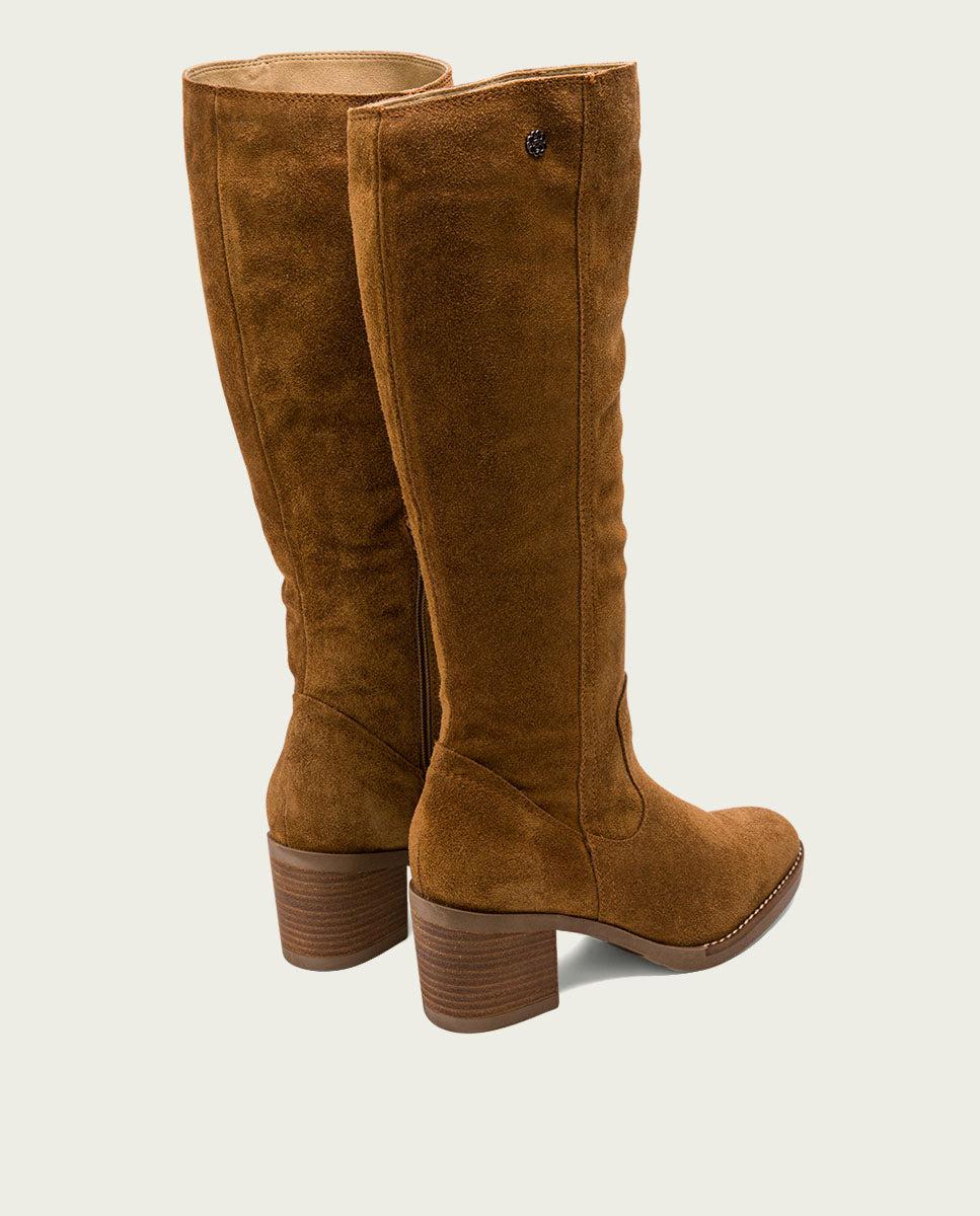 porronet BOTAS DE TACÓN CUERO CON CREMALLERA NORA Los más vendidos