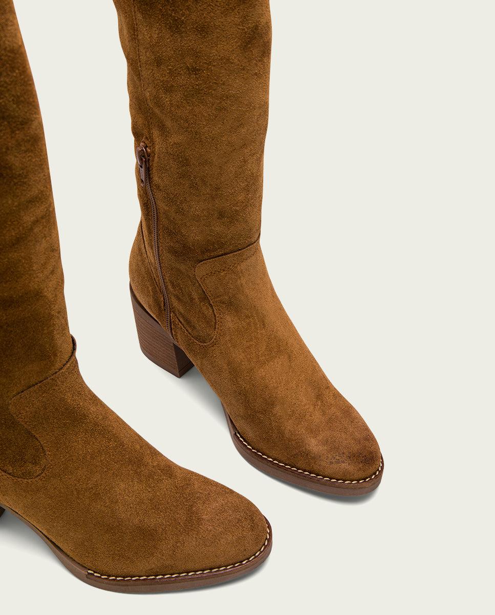 porronet BOTAS DE TACÓN CUERO CON CREMALLERA NORA Los más vendidos