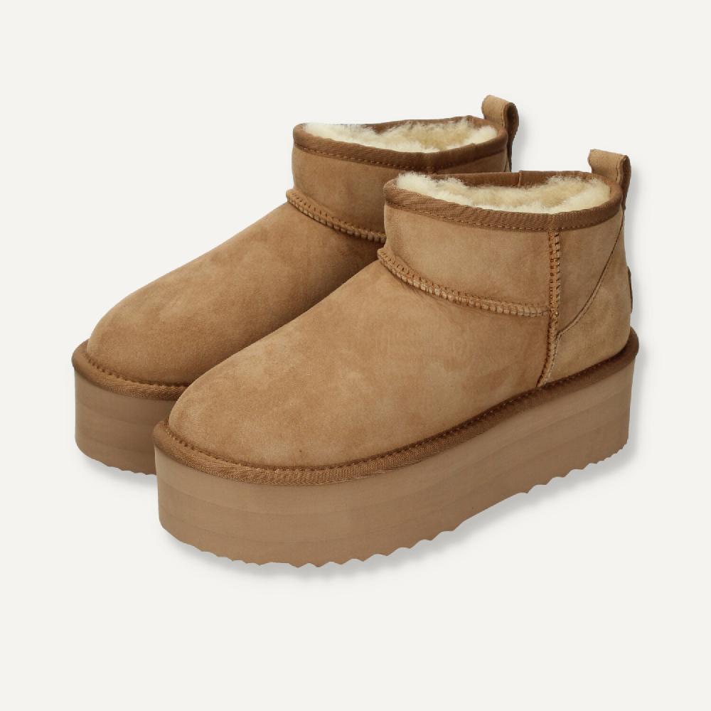 Ria Menorca Botín plataforma Noruega camel Precios de Black Friday