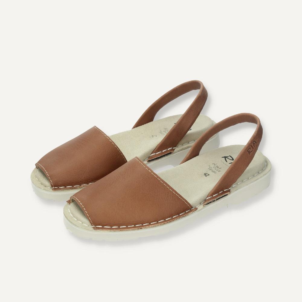 Ria Menorca Menorquina hombre Acolchada Cuero Oferta especial
