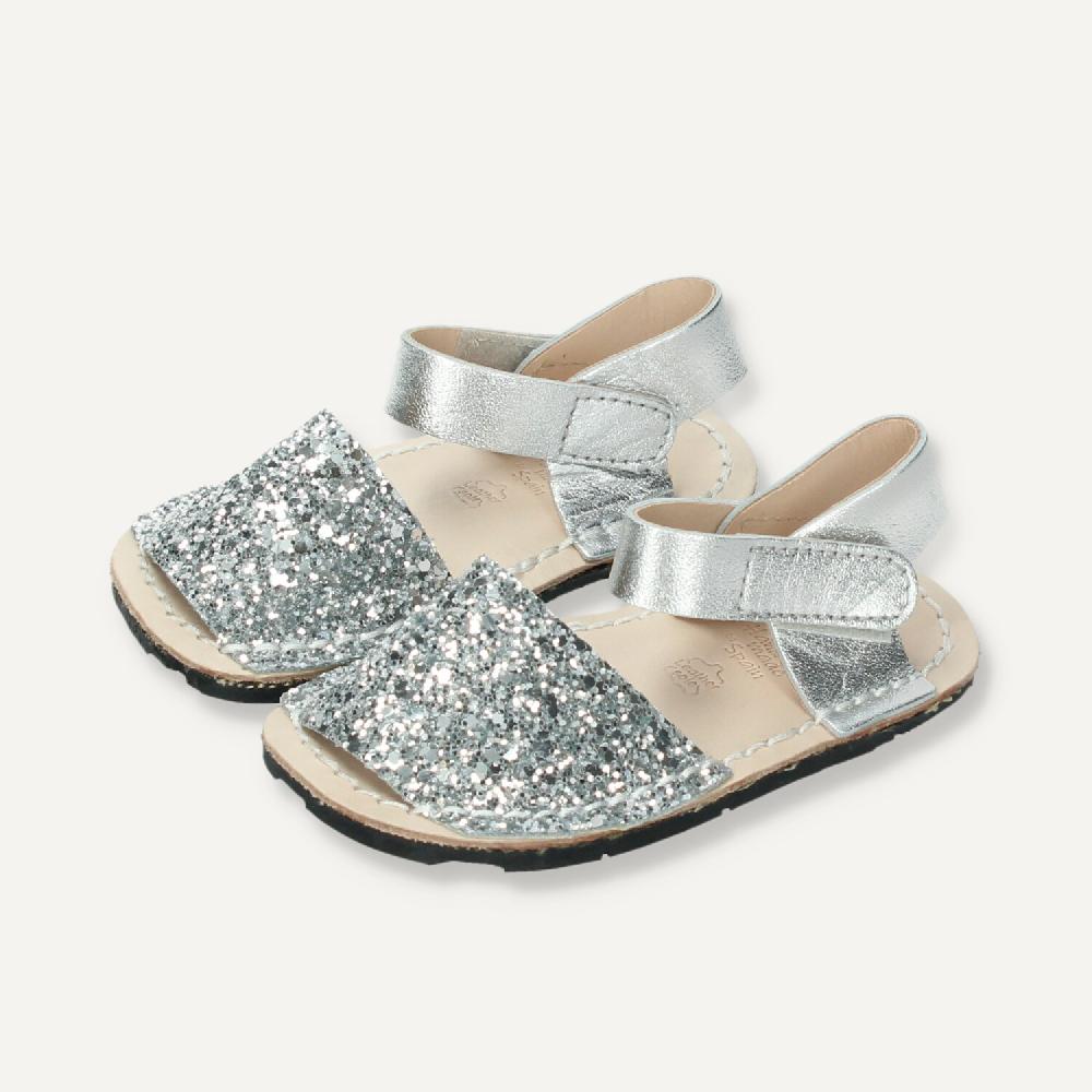 Ria Menorca Menorquina Minimalista Respetuosa Glitter Plata Venta caliente