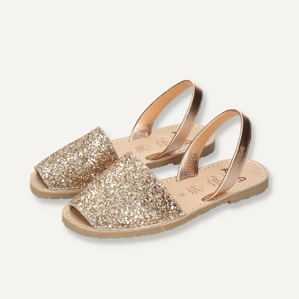 Ria Menorca Menorquina mujer Marbella Glitter Peach Últimos 2 días
