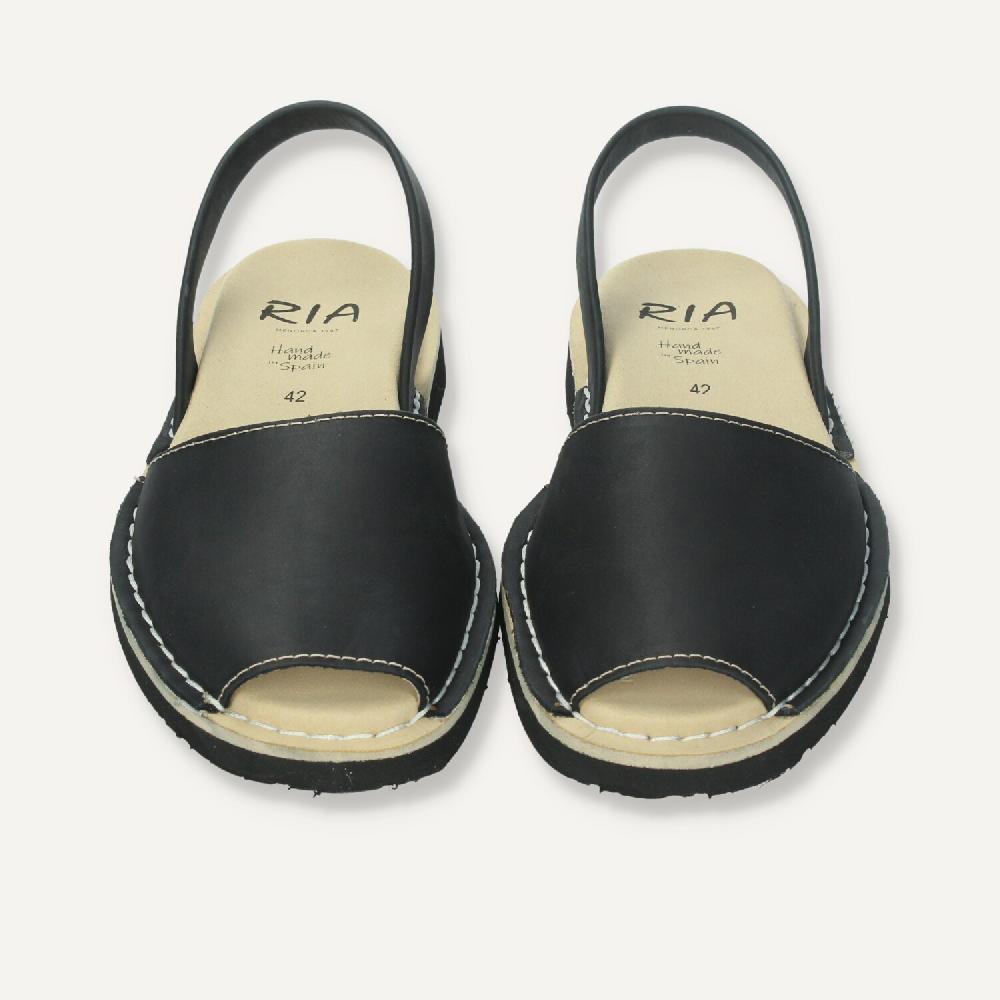 Ria Menorca Menorquina hombre Acolchada Negro Oferta especial de fábrica