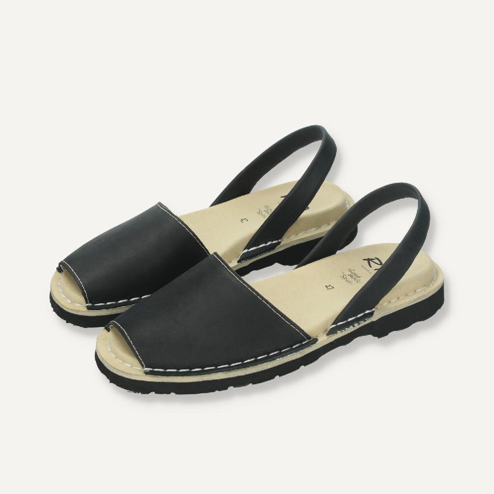 Ria Menorca Menorquina hombre Acolchada Negro Oferta especial de fábrica