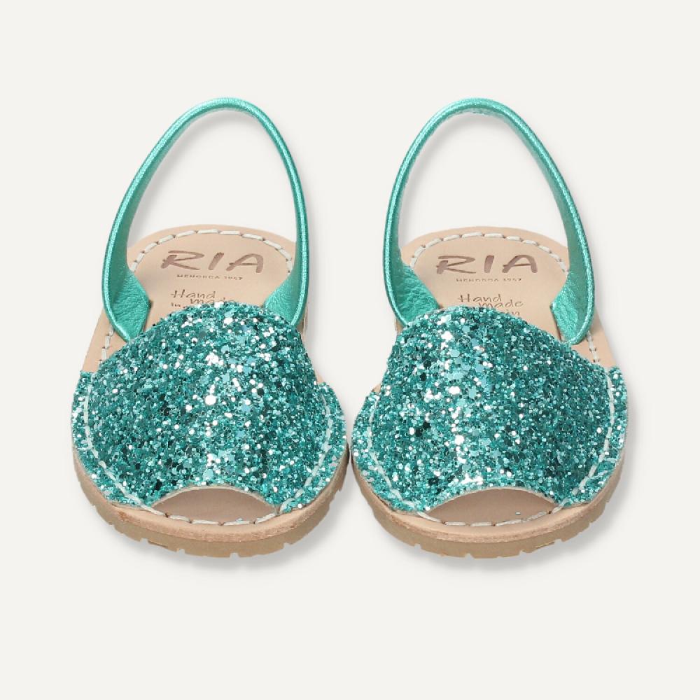 Ria Menorca Menorquina niña Marbella Glitter Jade Libre de impuestos