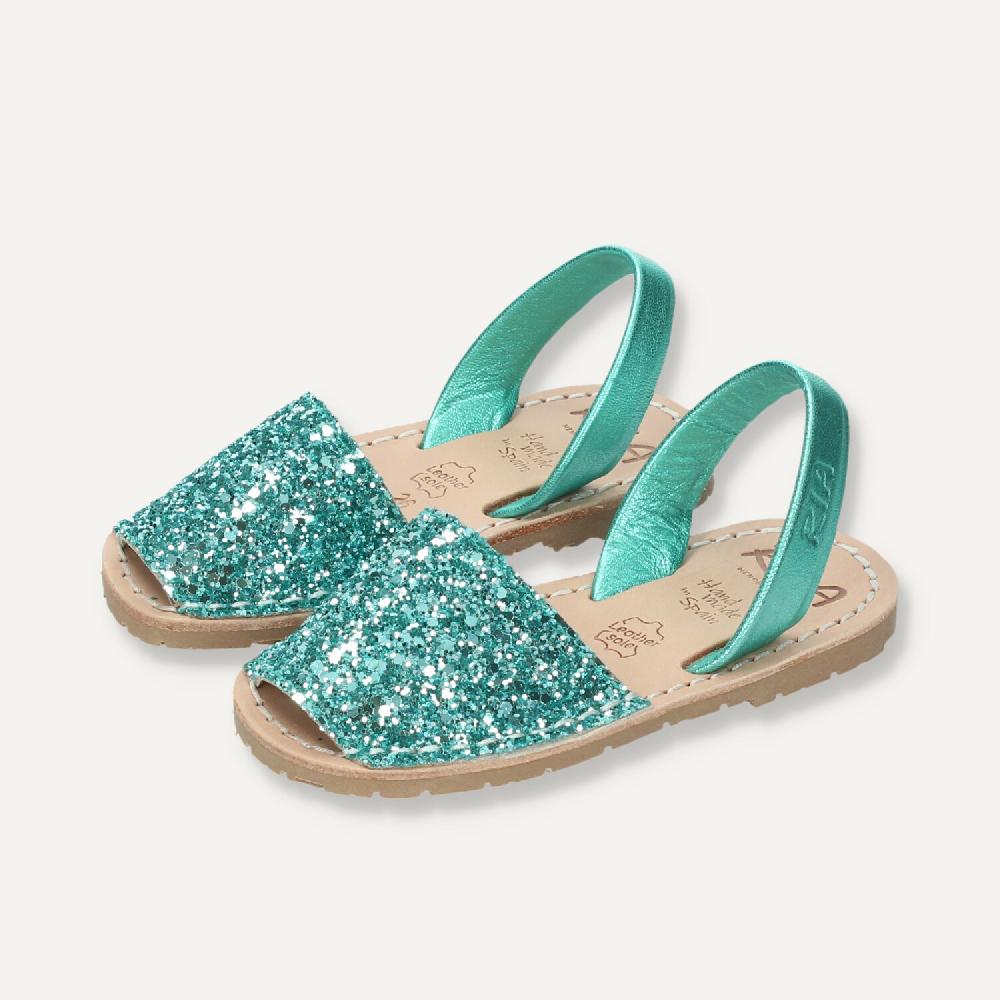 Ria Menorca Menorquina niña Marbella Glitter Jade Libre de impuestos