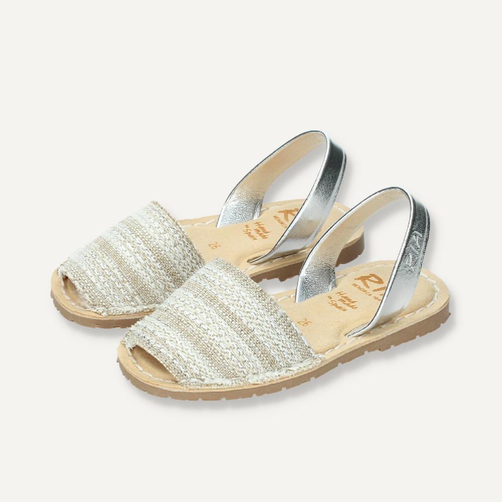 Ria Menorca Menorquina acolchada Madaba Vegan Plata Oferta especial