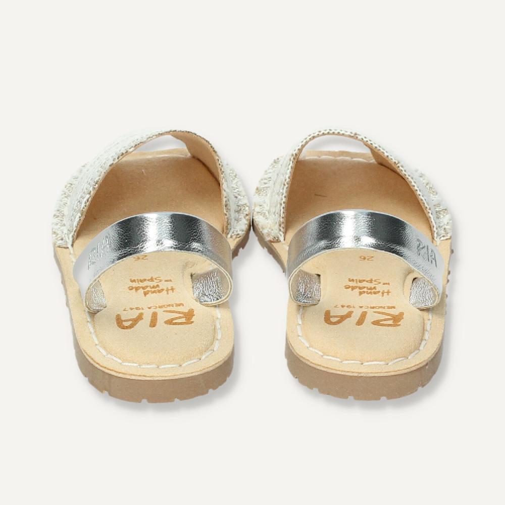 Ria Menorca Menorquina acolchada Madaba Vegan Plata Oferta especial