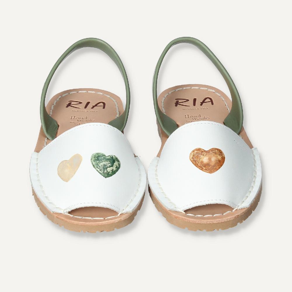 Ria Menorca Menorquina niña Pintado Corazones COMPRAR AHORA