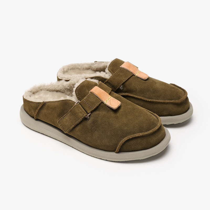 satorisan Uwabaki Clog Strap Suede Envío internacional gratuito