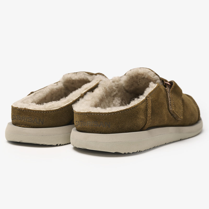 satorisan Uwabaki Clog Strap Suede Envío internacional gratuito