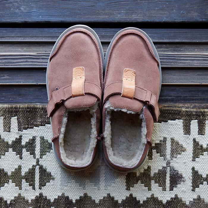 satorisan Uwabaki Clog Strap Suede Precio de fábrica
