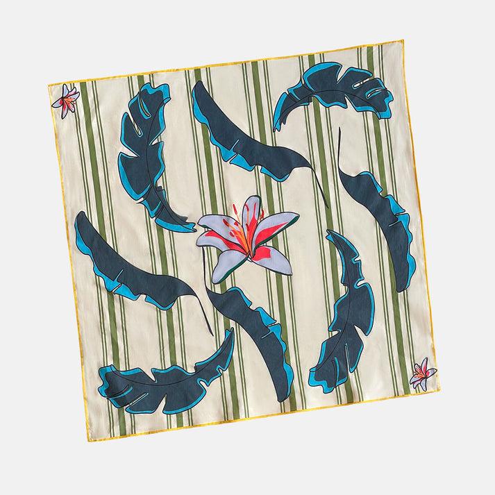saye Bandana - Flower & Leaf Venta caliente