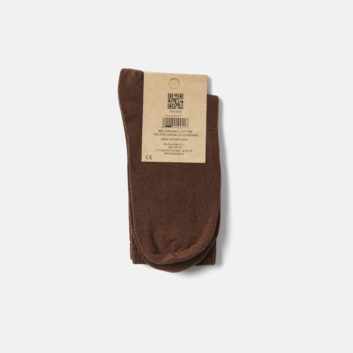 saye Mid-crew Everyday Socks - Chocolate Gran oferta