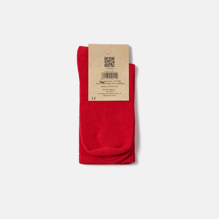 saye Mid-crew Everyday Socks - Cherry Rebajas de fábrica