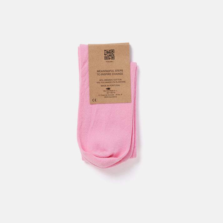 saye Mid-crew Everyday Socks - Gum Pink Descuento