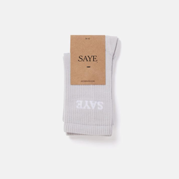 saye Mid-crew Everyday Socks - Cloud Tienda