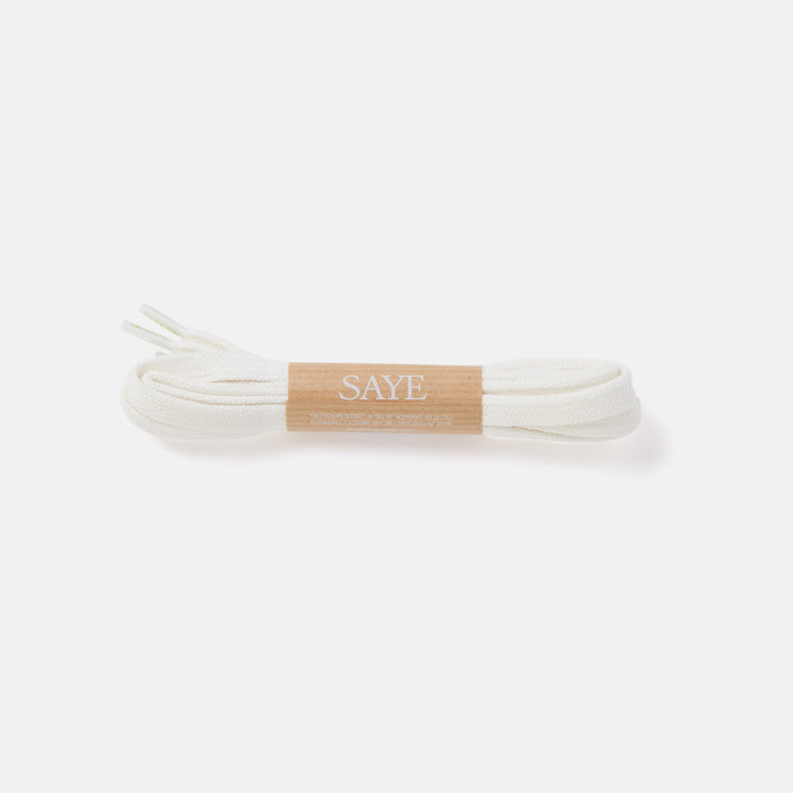 saye Flat Laces - White Rebajas online