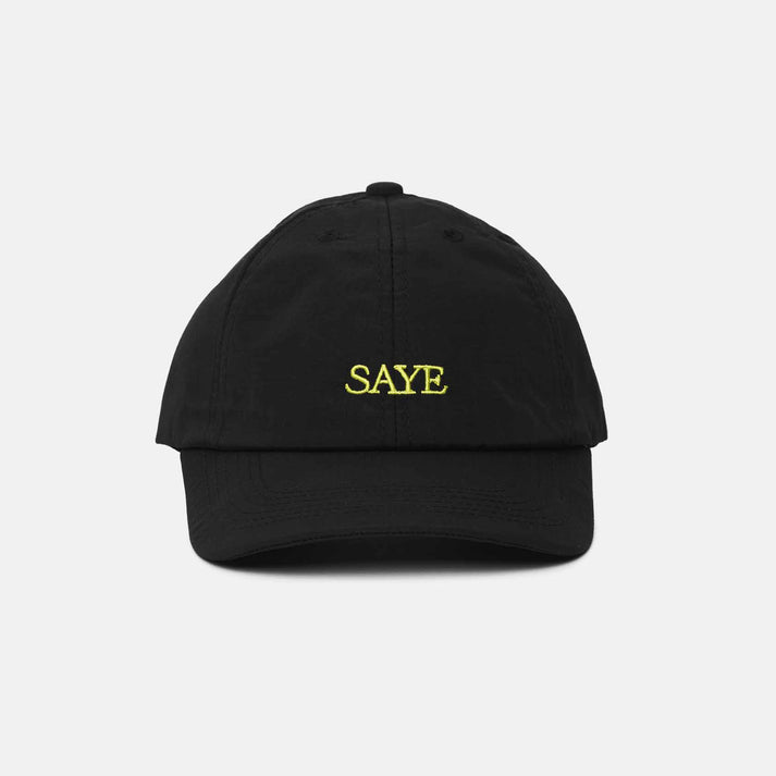 saye SAYE Cap Black Ofertas especiales