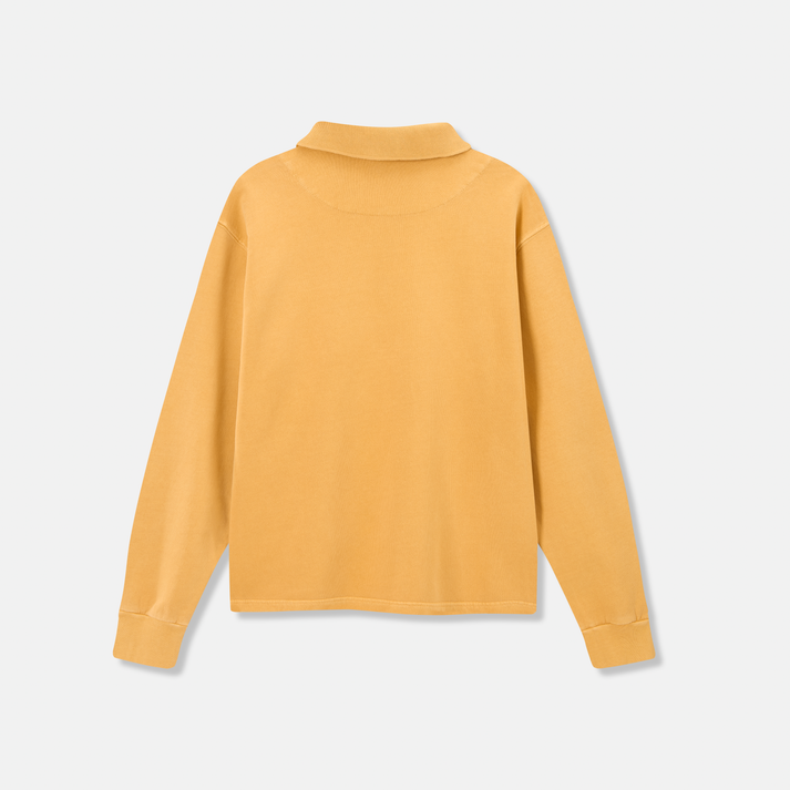 saye Sweatshirt Polo Mustard Grandes ahorros