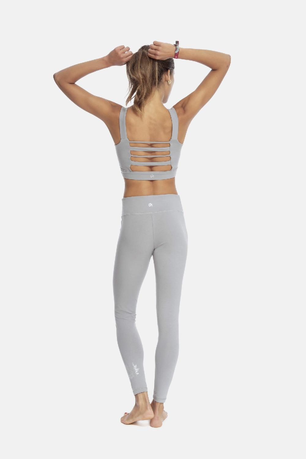 shambhala barcelona Legging Flow Gris Superdescuento