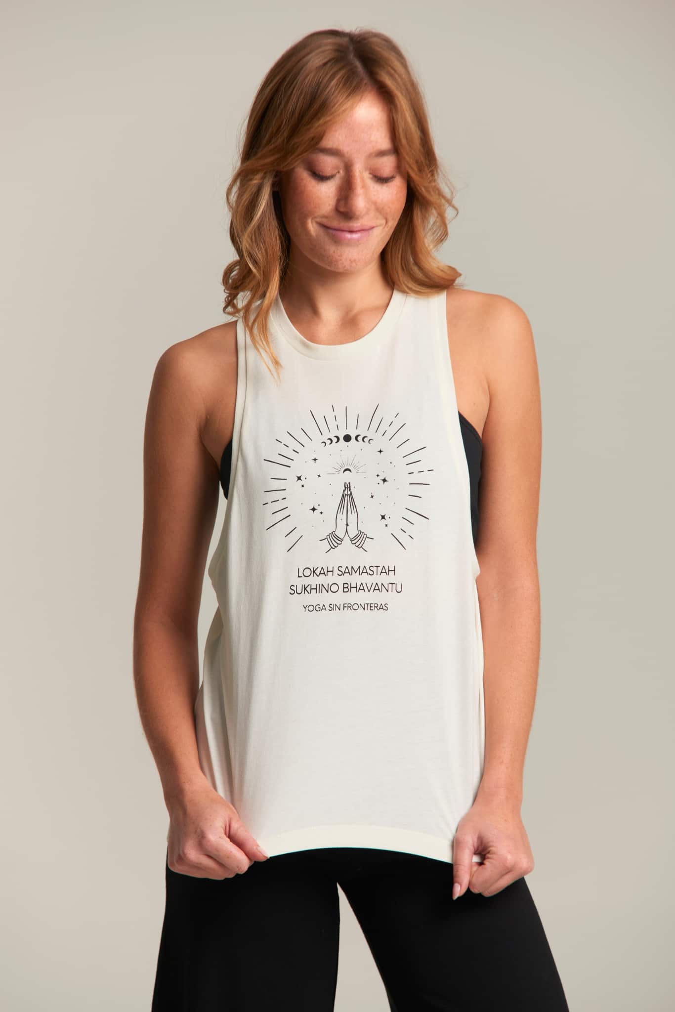 shambhala barcelona Tank Top Yoga Sin Fronteras Promoción por tiempo limitado