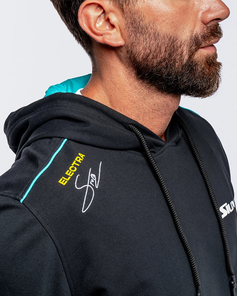 siux SUDADERA CON CAPUCHA SIUX ELECTRA STUPA HOMBRE FW24 Oferta especial