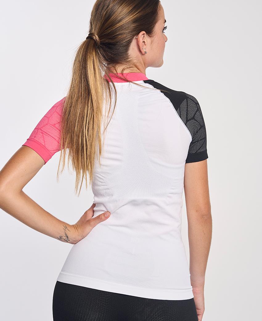sport hg PRO TEAM Camiseta de manga corta con fibra de carbono blanco Tienda de fábrica