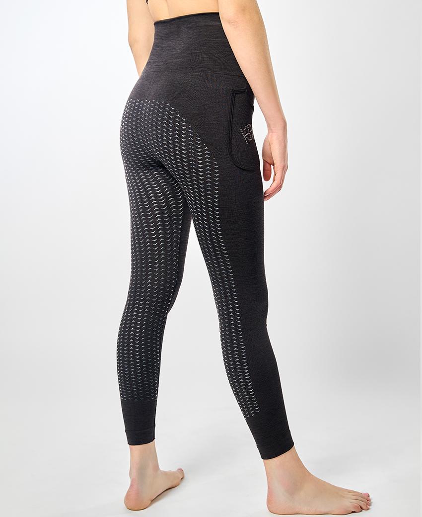 sport hg BANKER UNISEX Malla de hípica negro asfalto Precio ultrabajo