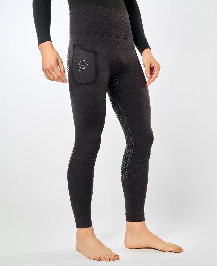 sport hg BANKER UNISEX Malla de hípica negro asfalto Precio ultrabajo