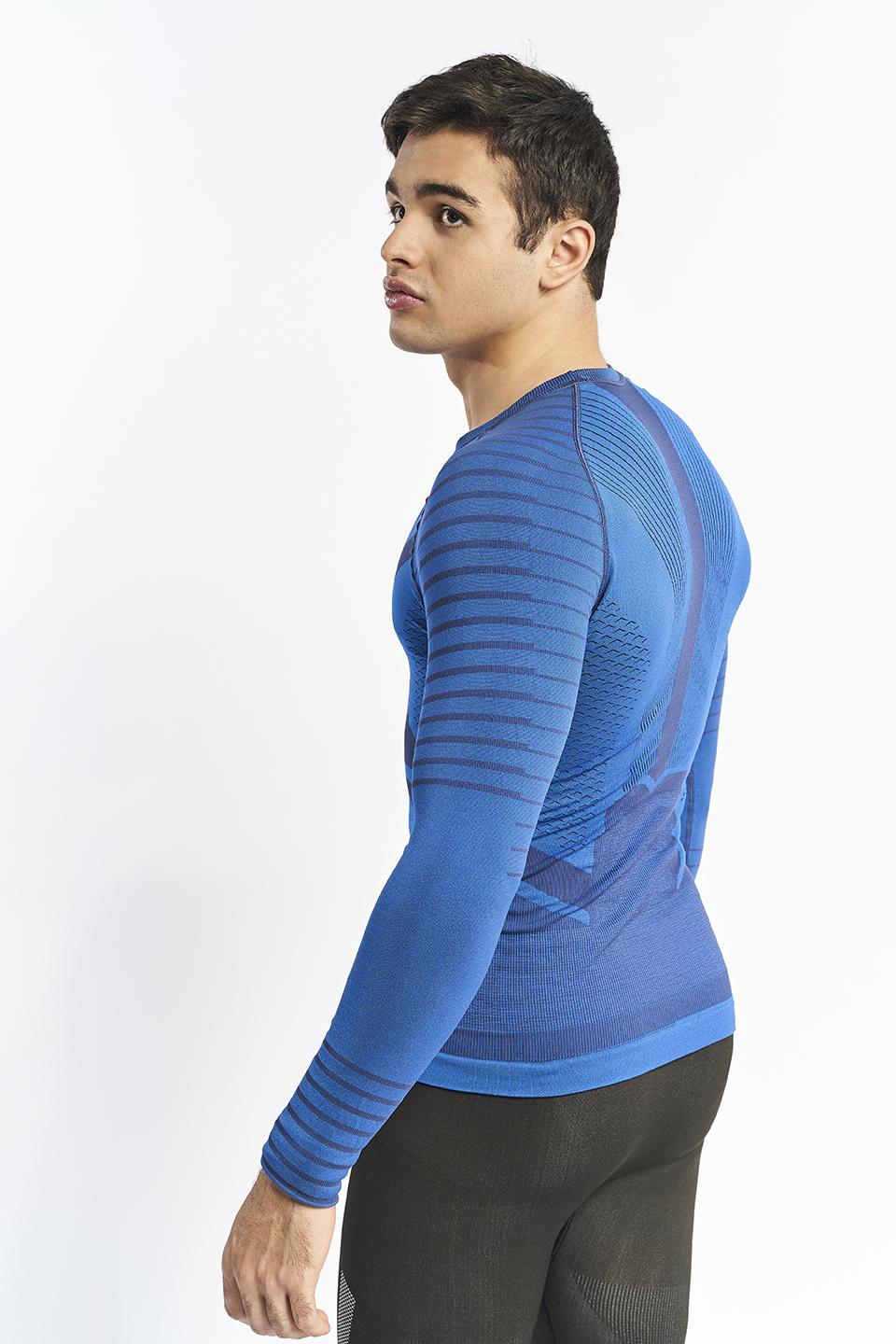 sport hg GRIMSEY Camiseta masculina de manga larga con fibra de carbono azul COMPRAR AHORA