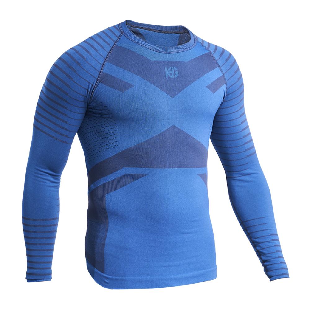 sport hg GRIMSEY Camiseta masculina de manga larga con fibra de carbono azul COMPRAR AHORA