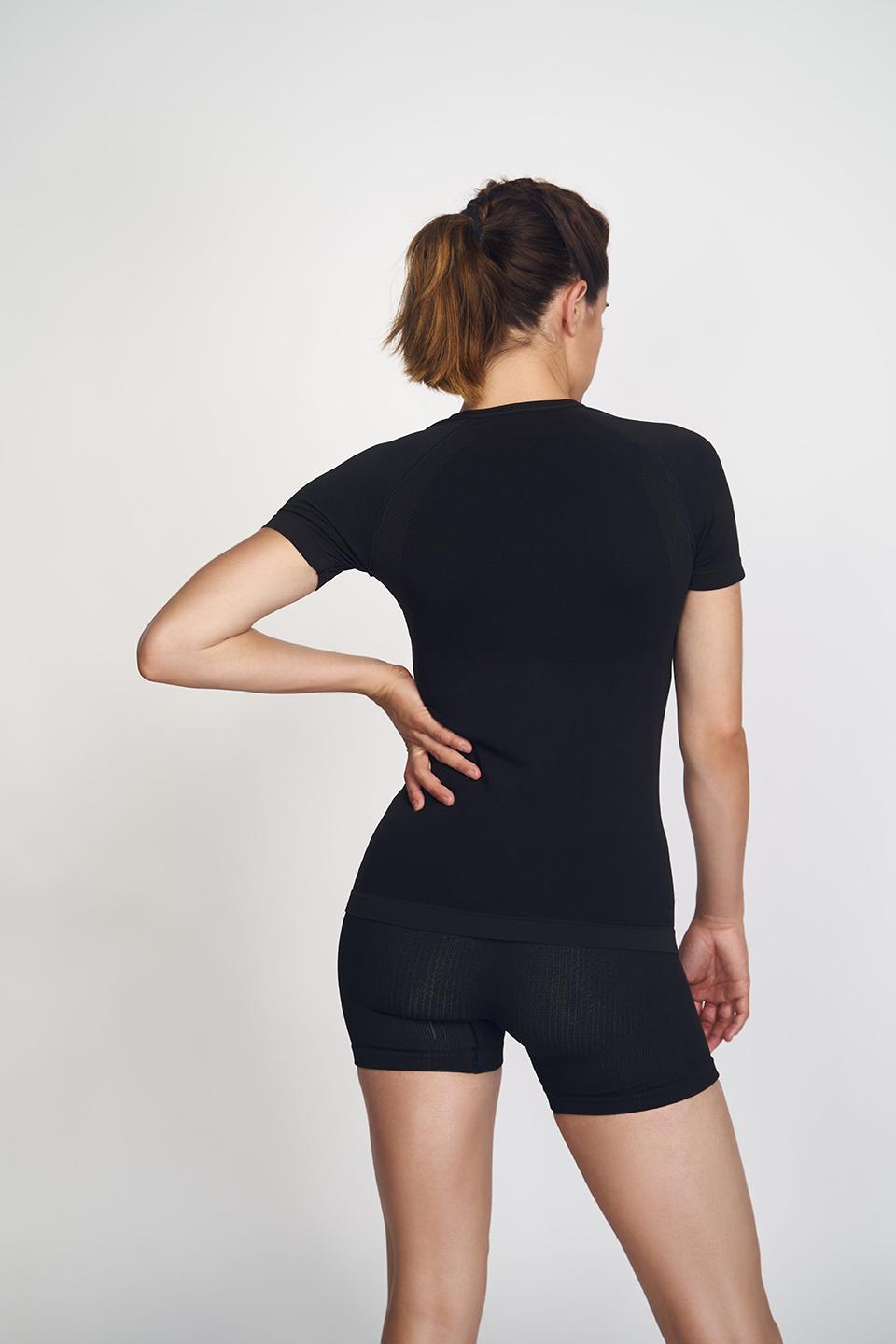 sport hg BASIS Camiseta de manga corta negro Promoción por tiempo limitado